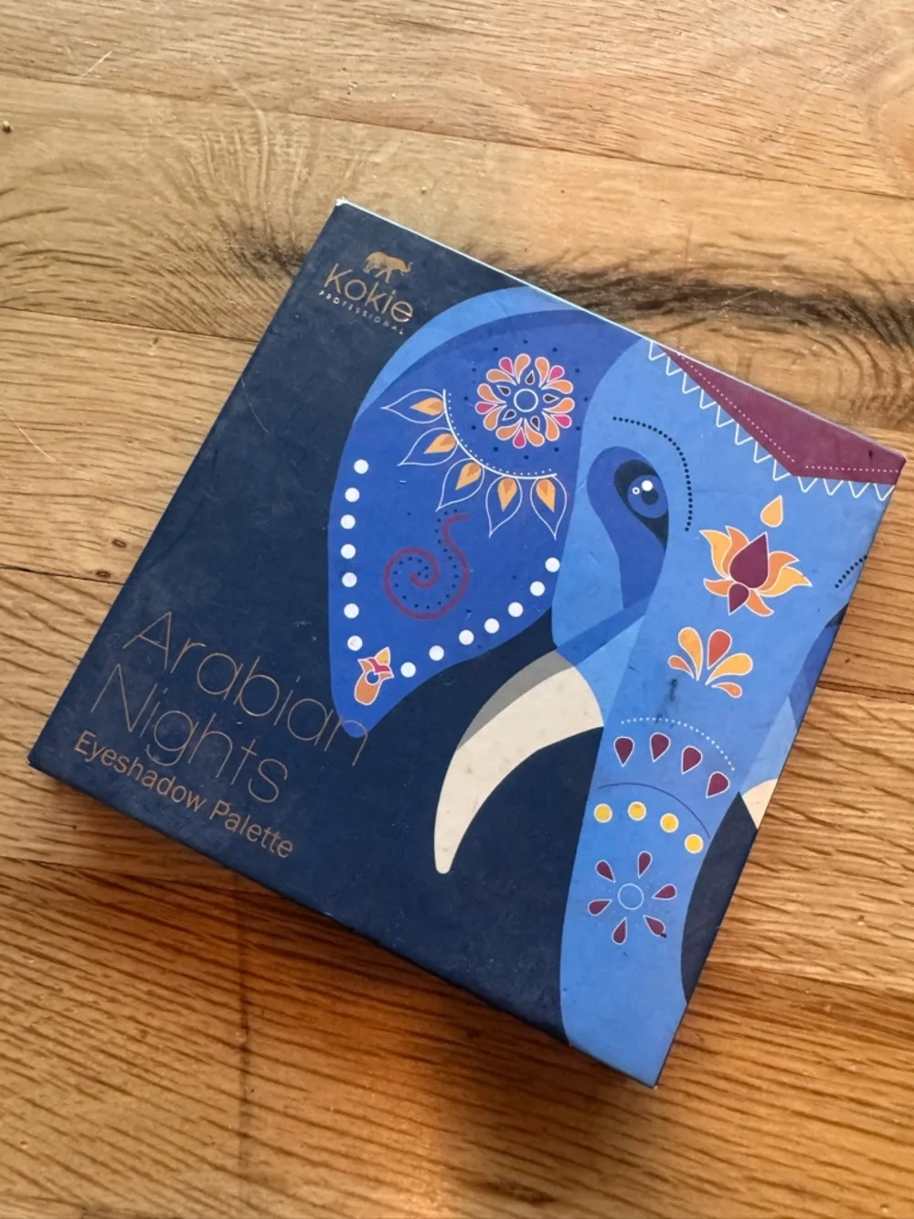 Kokie Arabian Nights Blue Elephant Eyeshadow Palette Unused